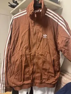 adidas ブラウン ナイロンジャケット adidas ブラウン ナイロンジャケット M - メルカリ