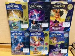 LORCANA ディズニーロルカナ　構築済みデッキ　6種セット