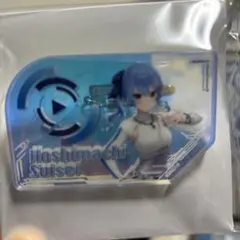 hololive expo 2026 オーロラアクリルネームバッジ　星街すいせい