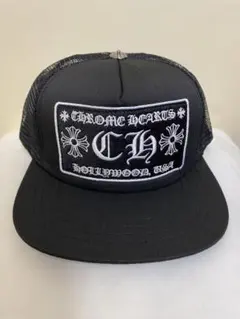 CHROME HEARTS トラッカーキャップ ブラック - メルカリ