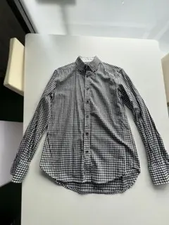 ボイコット/BOYCOTT ギンガムチェック 長袖シャツ【2】◆黒/白