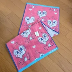 ドキンちゃん フェイスタオル　抗菌加工　新品