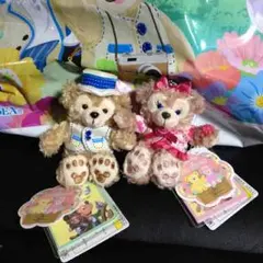 ダッフィー シェリーメイ ぬいぐるみ ストラップ スプリング ヴォヤッジ セット