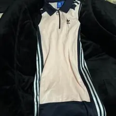 Adidas ピンク ノースリーブス ワンピース アディダス