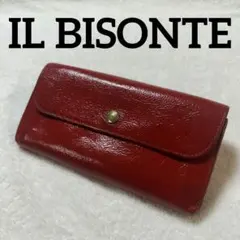 IL BISONTE（イルビゾンテ）本革長財布 フラップウォレット レザー
