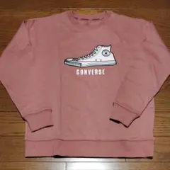 CONVERSE ピンク スウェット Mサイズ