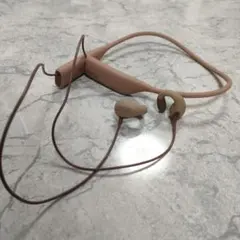 ambie Bluetooth イヤーカフ ベージュ ネックバンド式