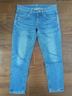 リーのクロップドデニムパンツ