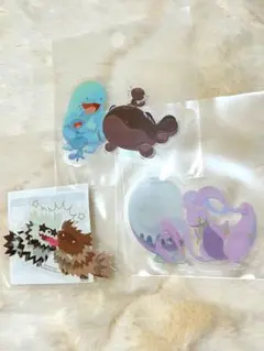 ポケモン　ダイカットシール　にたものどうし