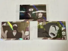 忍たま乱太郎 ウエハースカード 雑渡昆奈門他 タソガレドキ忍者隊 3枚セット