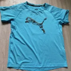 PUMA 水色 シャツ 130サイズ