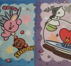 くら寿司 BT21 クリアファイル 2点セット BTS