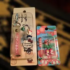 出品4/27迄☆キティ ご当地限定　ファスナーチャーム　ストラップスイカ割り