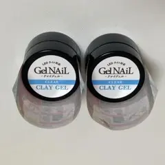 セリア　クレイジェルクリア２個セット