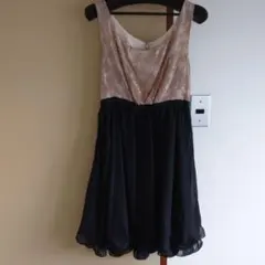 ◆超美品◆ワンピース パーティードレス レース シフォン  未使用