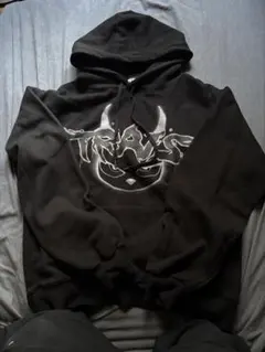 TRAVS×k2 フーディー　ブラック　XL 裏起毛　ストリート