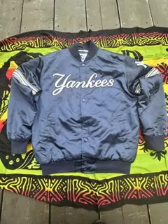 majestic Yankees スタジャン ネイビー TOMMY - メルカリ