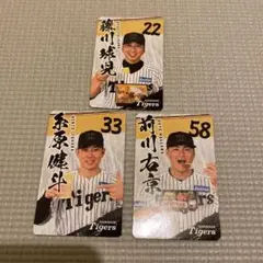 阪神タイガース トレーディングカードセット