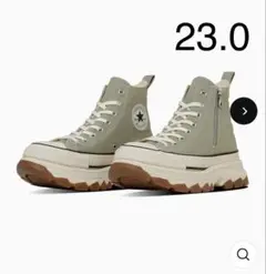 CONVERSE 厚底ハイカットスニーカー 23.0