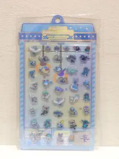 韓国限定 正規品 ポケモン バブルステッカー ボンボンドロップ シール ブルー