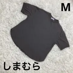 『しまむら』半袖　グレー　シャツ　メンズ　M サイズ