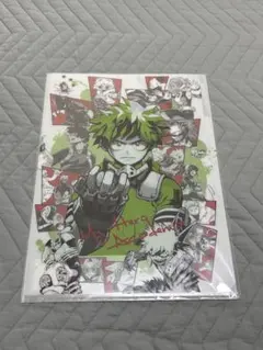 僕のヒーローアカデミア ヒロアカ クリアファイル 緑谷出久 轟焦凍 爆豪勝己