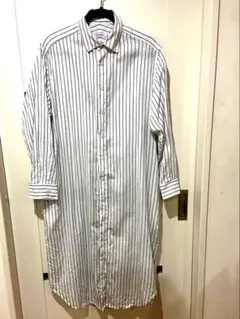 SIMPLICITÉ ストライプ シャツワンピース