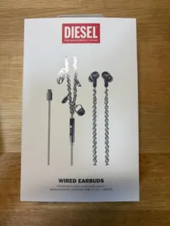 DIESEL Wired Earbuds チェーンデザイン 有線イヤホン - メルカリ