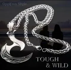 新品 ネックレス サージカル ステンレス アクセサリー チェーン ワイルド 特大