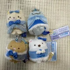 すみっコぐらし　てのりぬいぐるみ　クリスマス　4点