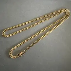 K18 ゴールド喜平ネックレス 2面シングル30.2g 52.5cm造幣局刻印 