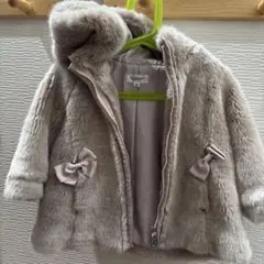 JILL STUART グレー ファーコート 90