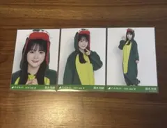 乃木坂46 生写真 福井県ver.コーデ 恐竜 鈴木佑捺 3種コンプ - メルカリ