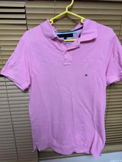 TOMMY HILFIGER ピンク ポロシャツ Sサイズ