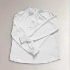 earth music&ecology オフホワイト ブラウス