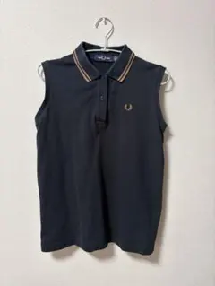 FRED PERRY ノースリーブ ポロシャツ ネイビーのサムネイル