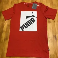 新品PUMA Tシャツ　赤　S .Mサイズ