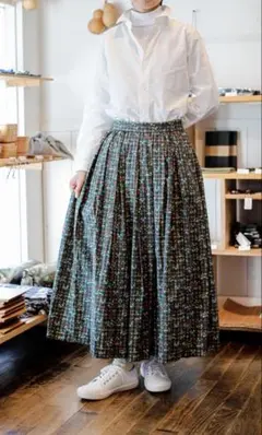 未使用品　yaeca SKIRT LIBERTY ヤエカ　リバティ　スカート
