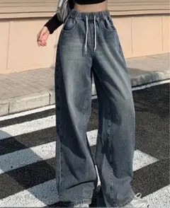 BIG‼︎ダボ可愛いデニムパンツ
