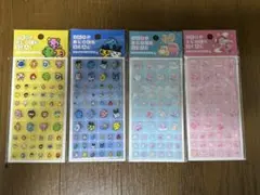 タイルシール　ドロップブロックシール　4点