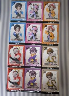 【12点まとめ】 GiGO限定 Crazy Raccoon プライズフィギュア