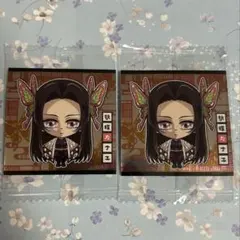 鬼滅の刃　ウエハース14 ディフォルメシール　胡蝶カナエ　2枚　レア　無限城編