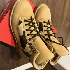 アベイシングエイプ　90年代初期 トレッキングブーツマウンテンソルジャー28cm A BATHING APE - エイプ／A BATHING APE マウンテンブーツ