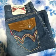 EDWIN XV デニムハーフパンツ インディゴ