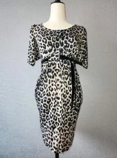 Miw様専用 新品 ザラ ZARA レオパード柄 ワンピース y2k