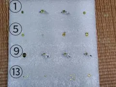 TKS様ご専用　天然 スフェーン  グリーン色　在庫