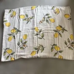 ベルメゾン　プーさんレモン柄ガーゼケット 約140×190センチ