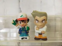 ポケモンキッズ　指人形　サトシ　オーキド博士　2体セット