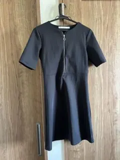 ZARA TRAFALUC ブラックミニワンピース S