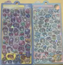 【正規品】ボンボンドロップシール ぴこぴこボンボン　みずいろ うさぎ オリジナル